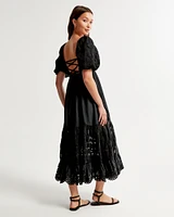 The A&F Emerson Eyelet Midi Dress