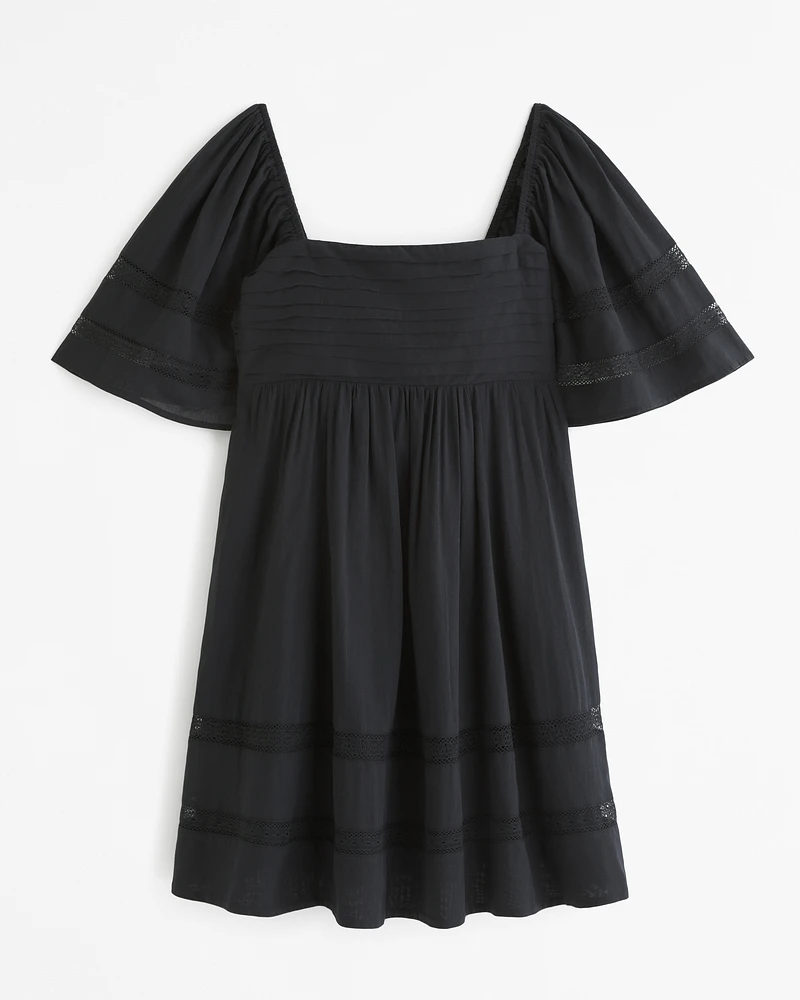 The A&F Emerson Lace-Trim Mini Dress