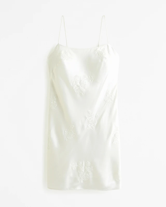 basic white mini dress Island White Mini Dress - US 6