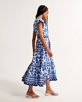 Tie Maxi Dress