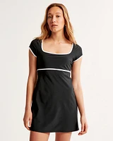 Short-Sleeve Traveler Mini Dress