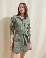 Utility Shirt Dress