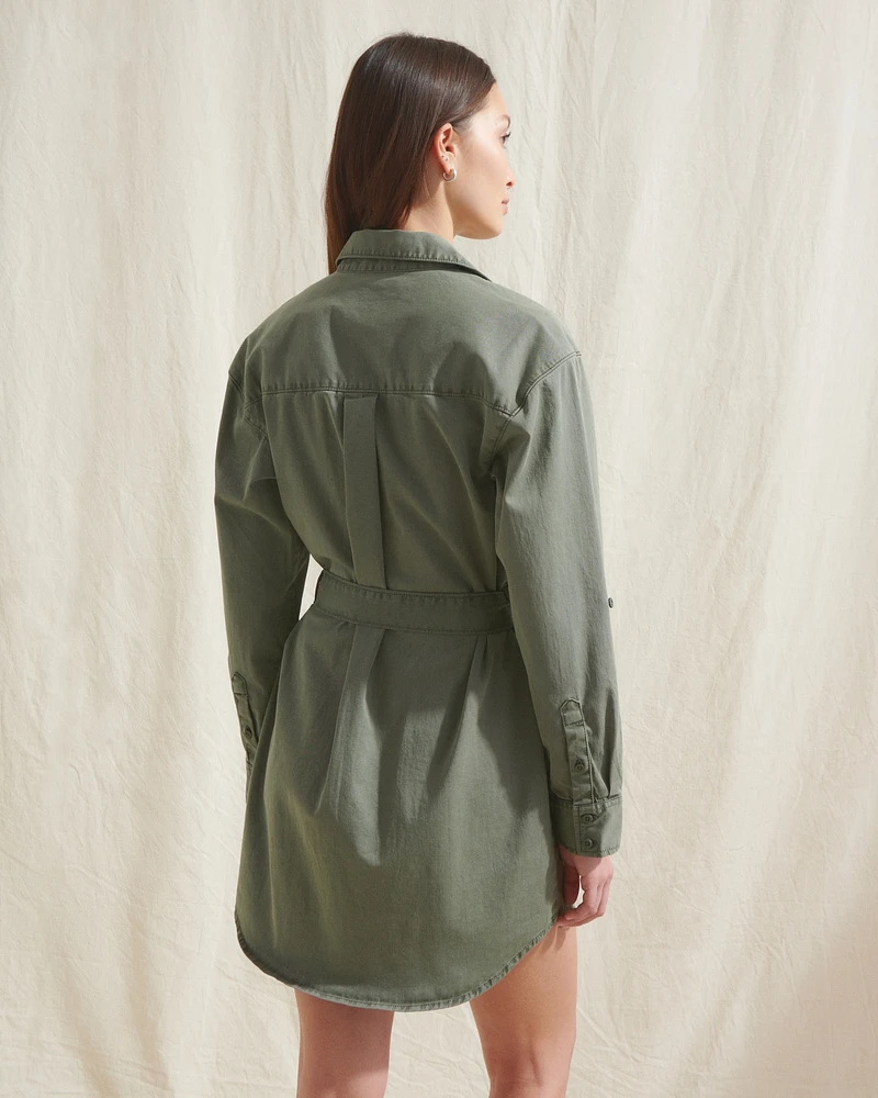 Utility Shirt Dress