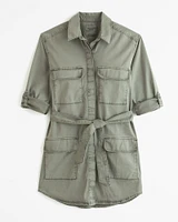 Utility Shirt Dress