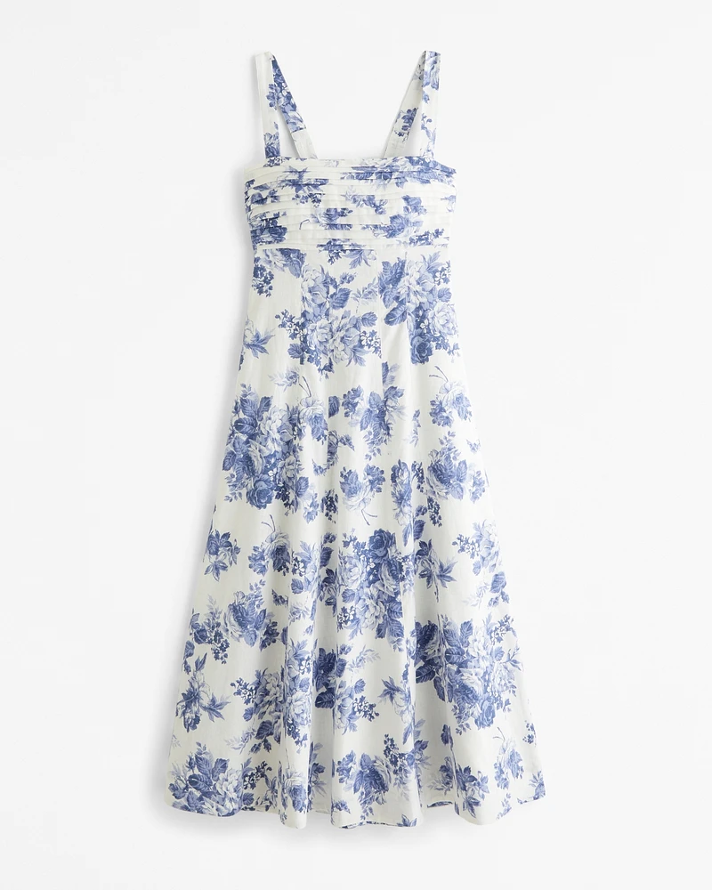 The A&F Emerson Fit & Flare Midi Dress