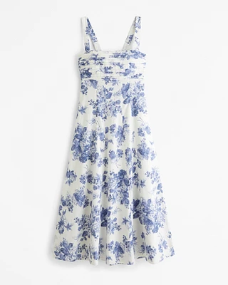 The A&F Emerson Fit & Flare Midi Dress