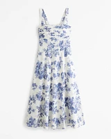 The A&F Emerson Fit & Flare Midi Dress