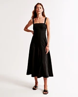 The A&F Emerson Fit & Flare Midi Dress