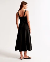 The A&F Emerson Fit & Flare Midi Dress