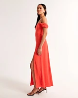 The A&F Camille Off-The-Shoulder Maxi Dress