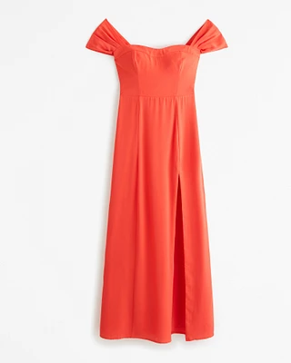 The A&F Camille Off-The-Shoulder Maxi Dress