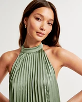 The A&F Giselle Pleated Trapeze Maxi Dress