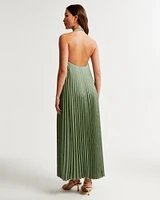 The A&F Giselle Pleated Trapeze Maxi Dress