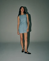 The A&F Mara High-Neck Vest Mini Dress
