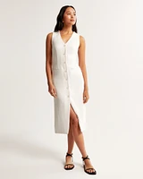 The A&F Mara Vest Midi Dress