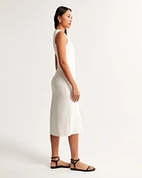 The A&F Mara Vest Midi Dress