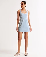 Squareneck Traveler Mini Dress