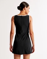 Squareneck Traveler Mini Dress