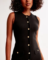 The A&F Mara High-Neck Vest Sweater Dress