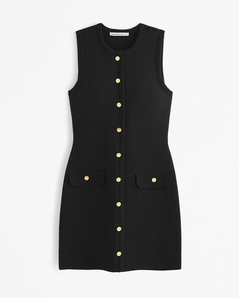 The A&F Mara High-Neck Vest Sweater Dress