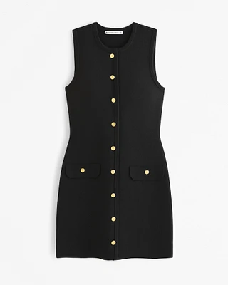 The A&F Mara High-Neck Vest Sweater Dress