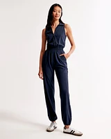 Traveler Zip-Up Jumpsuit