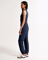 Traveler Zip-Up Jumpsuit