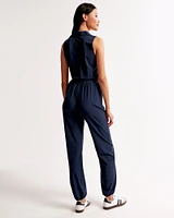 Traveler Zip-Up Jumpsuit