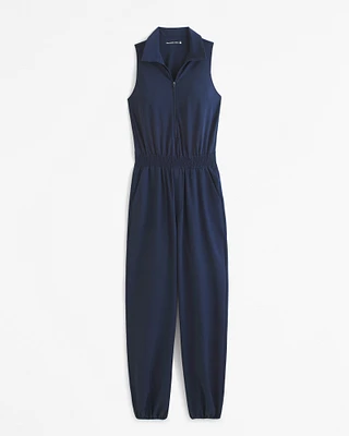 Traveler Zip-Up Jumpsuit