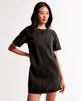 Denim Tee Shift Dress