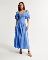 The A&F Emerson Drop-Waist Maxi Dress