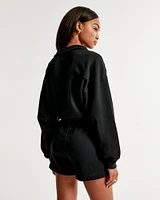 Long-Sleeve Fleece Romper