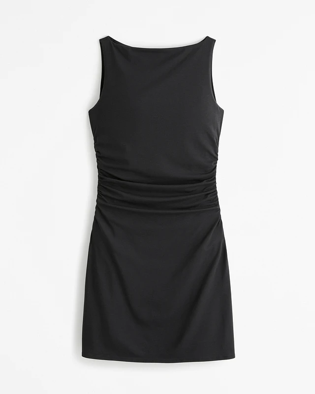 hera knit dress Hera Sheath Bubble Sleeved Double Knit Floor Length Dress main image 0