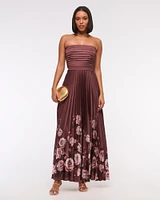The A&F Giselle Strapless Drama Maxi Dress