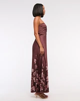 The A&F Giselle Strapless Drama Maxi Dress
