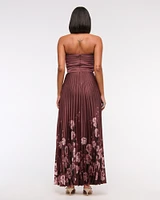 The A&F Giselle Strapless Drama Maxi Dress