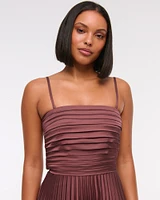The A&F Giselle Strapless Drama Maxi Dress