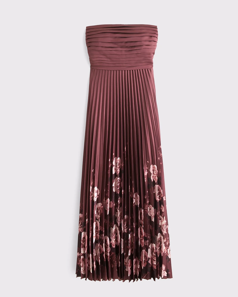 The A&F Giselle Strapless Drama Maxi Dress