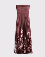 The A&F Giselle Strapless Drama Maxi Dress