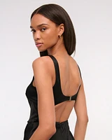 Slash Clasp-Back Jumpsuit