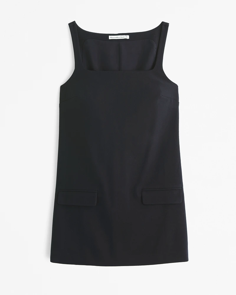 Tailored Shift Mini Dress