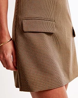 Tailored Shift Mini Dress