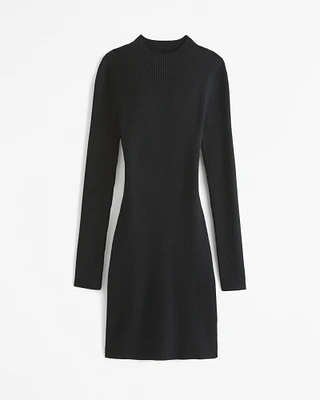 The A&F Paloma Long-Sleeve Mini Dress