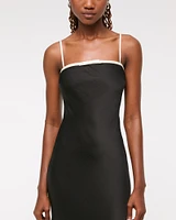 The A&F Julia Slip Strapless Bow Detail Maxi Dress