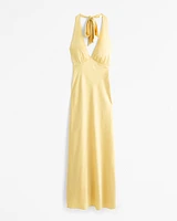Halter Slip Maxi Dress