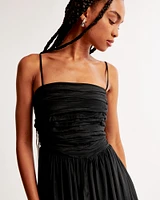 The A&F Emerson Lace-Up Back Maxi Dress