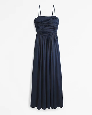 The A&F Emerson Lace-Up Back Maxi Dress