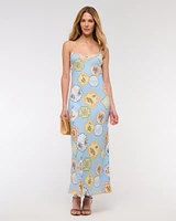 The A&F Julia Slip Maxi Dress