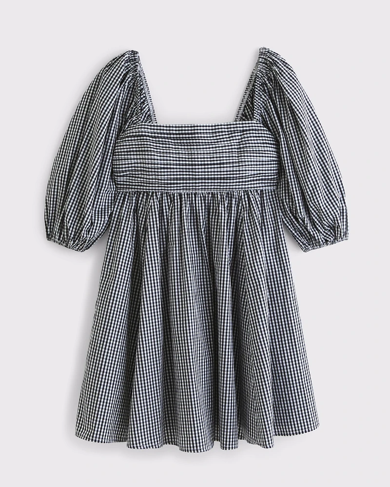 The A&F Emerson Poplin Puff Sleeve Mini Dress