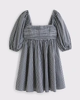 The A&F Emerson Poplin Puff Sleeve Mini Dress